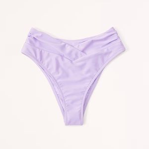Purple Abercrombie & Fitch Bikini Bottom - NWT